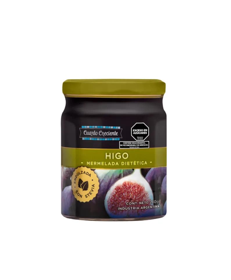 Mermelada de higo con Stevia Cuarto