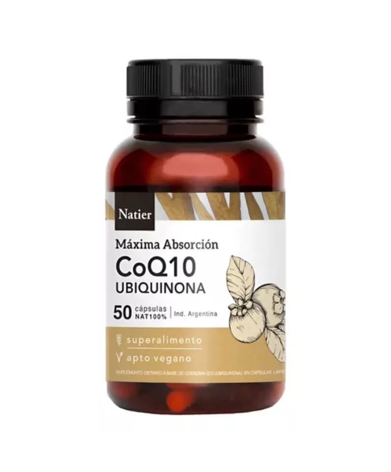 Coenzima q10 cápsulas Natier