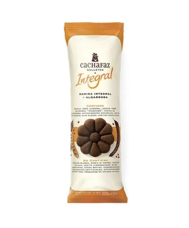 Galletas integral algarroba cachafa