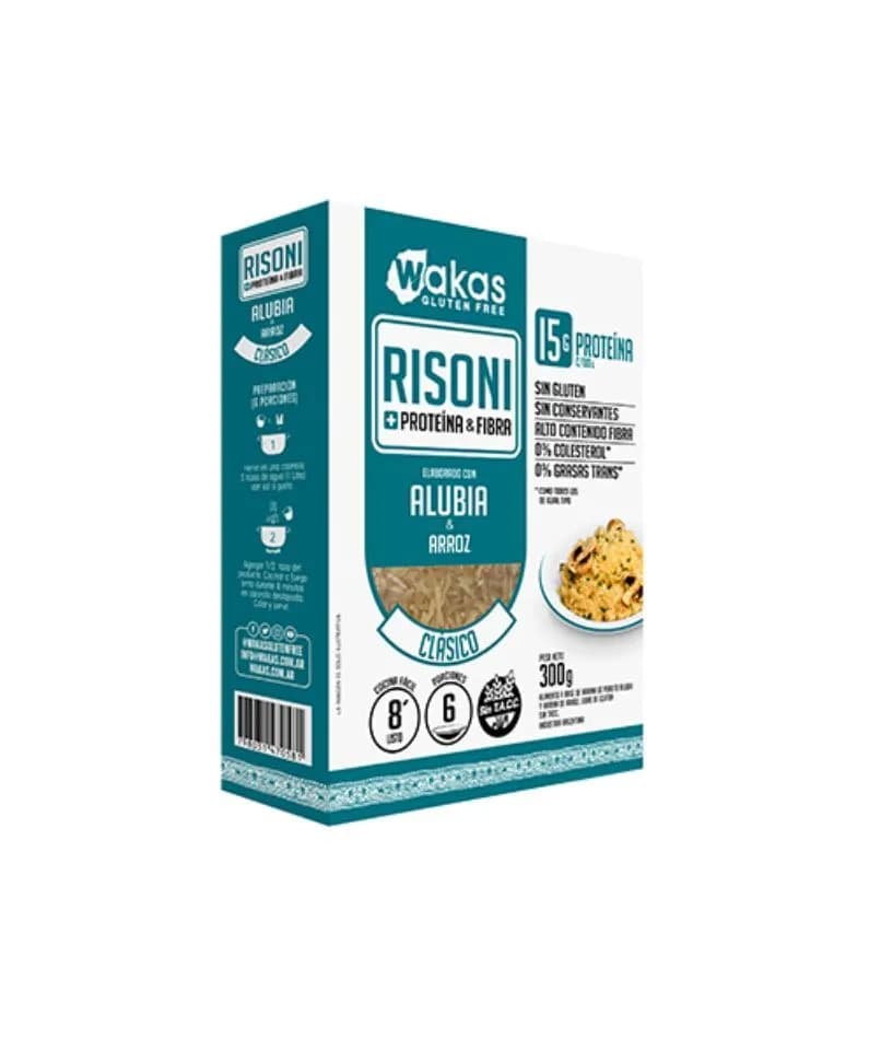 Risoni pasta proteica sin tacc Wakas