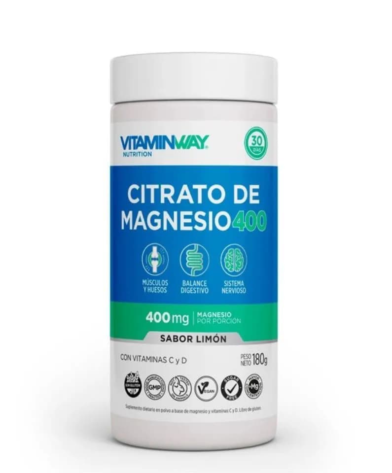 Citrato de magnesio 400 limon Vita