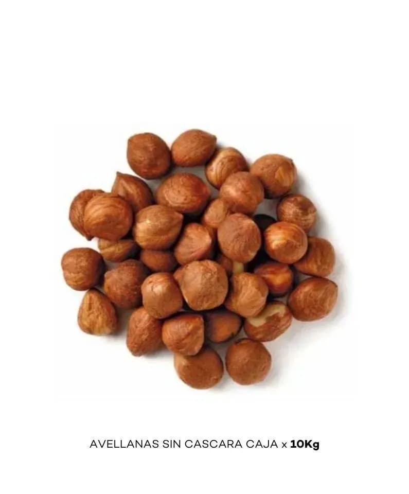 Avellanas sin cascara