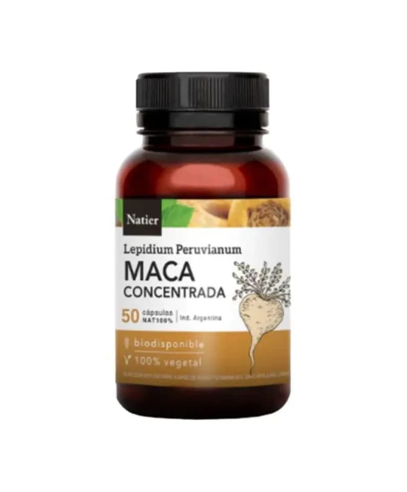 Maca concentrada 50 cápsulas Natier