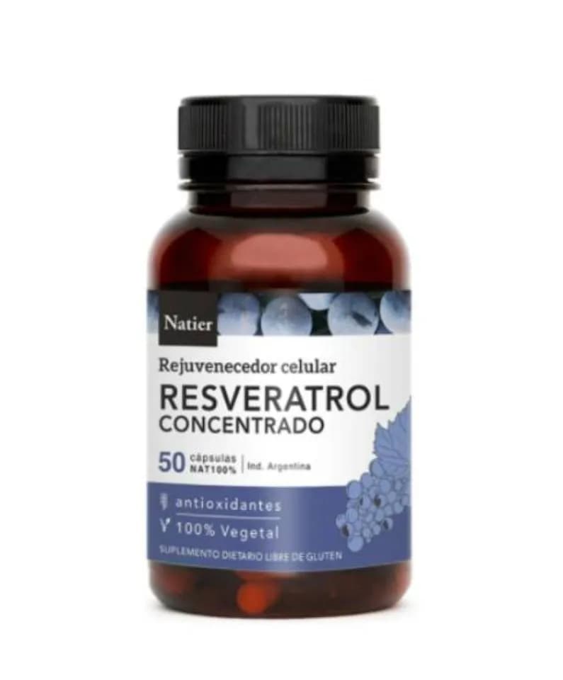 Resveratrol cápsulas Natier