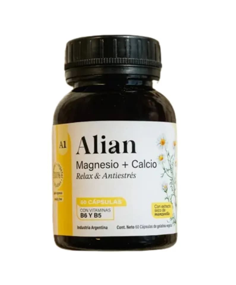 Magnesio + calcio + manzanilla