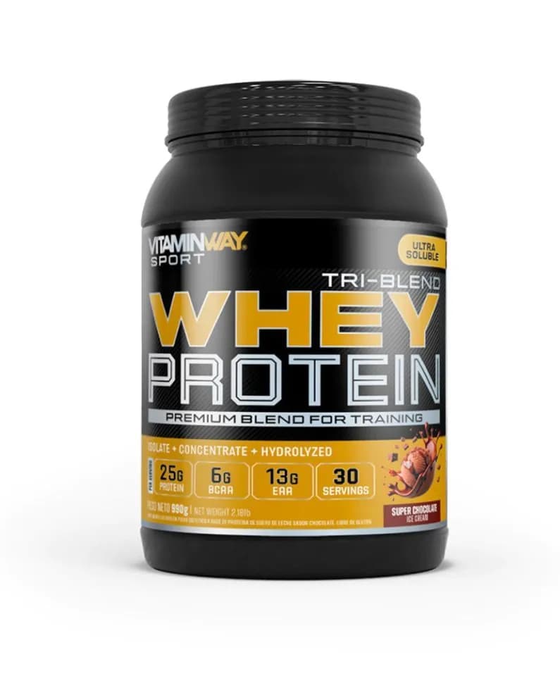 Tri blend whey protein .18lb vitaminw