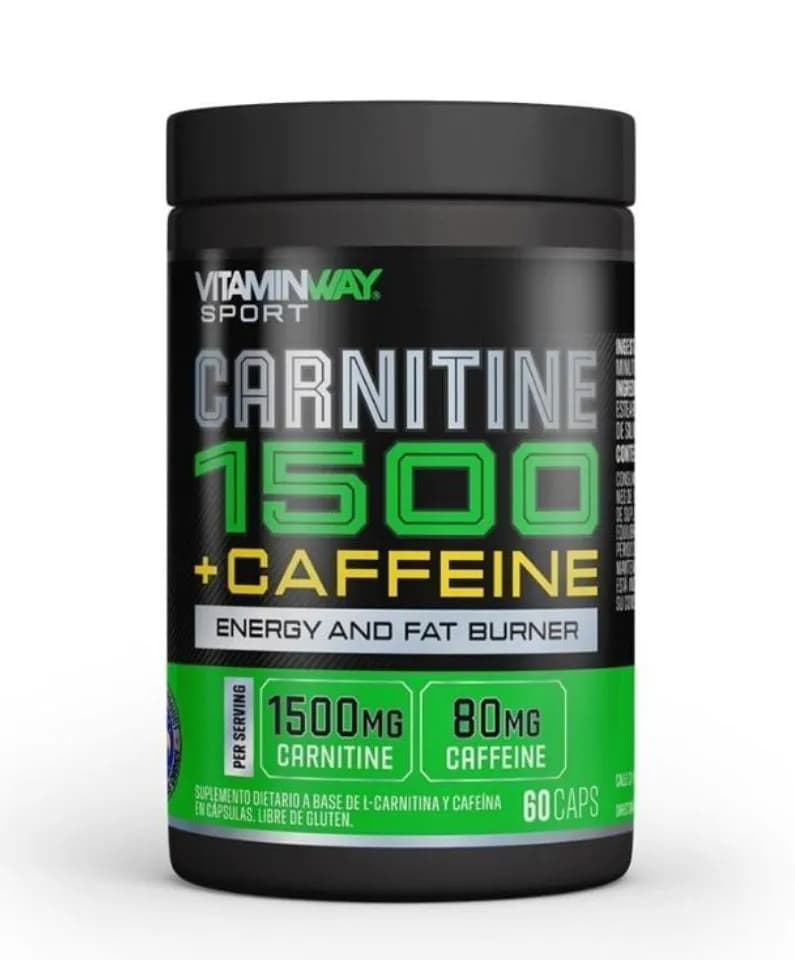 Carnitina 1500 + cafeina vitamin