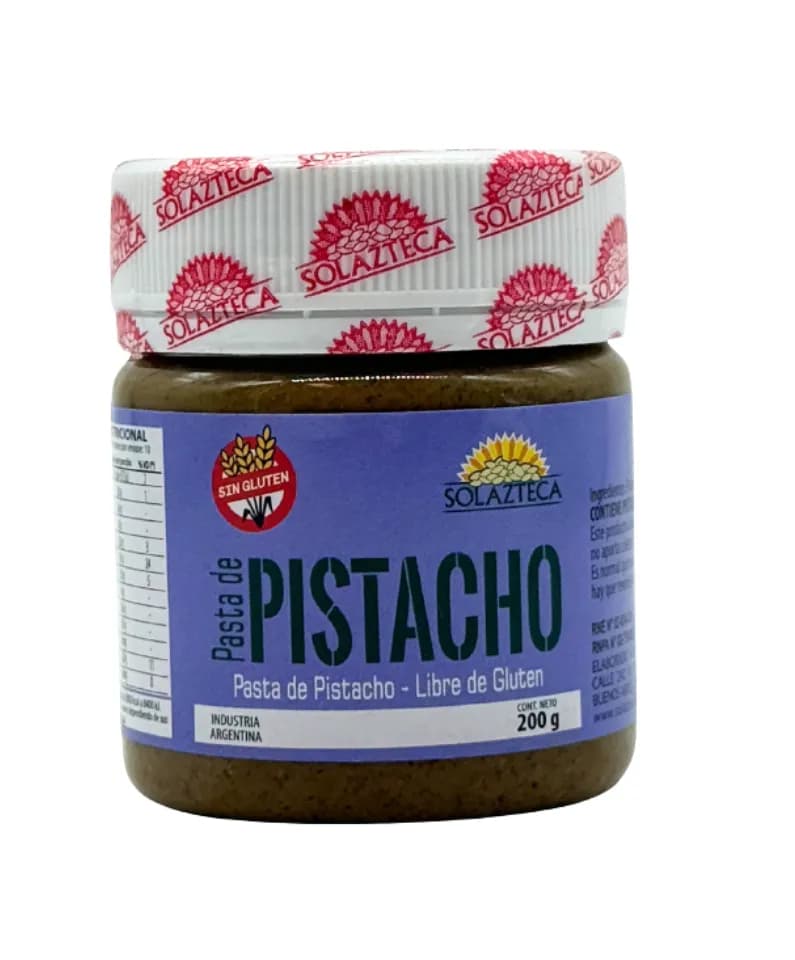 Pasta de pistachos sol Azteca
