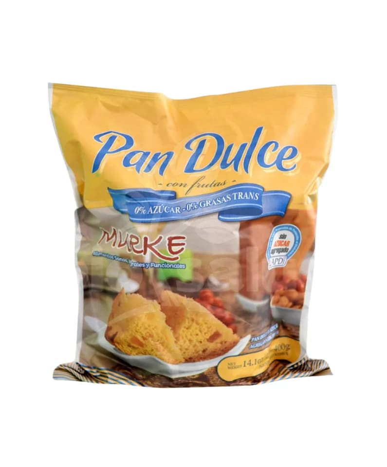 Pan dulce sin azucar con frutas Murke