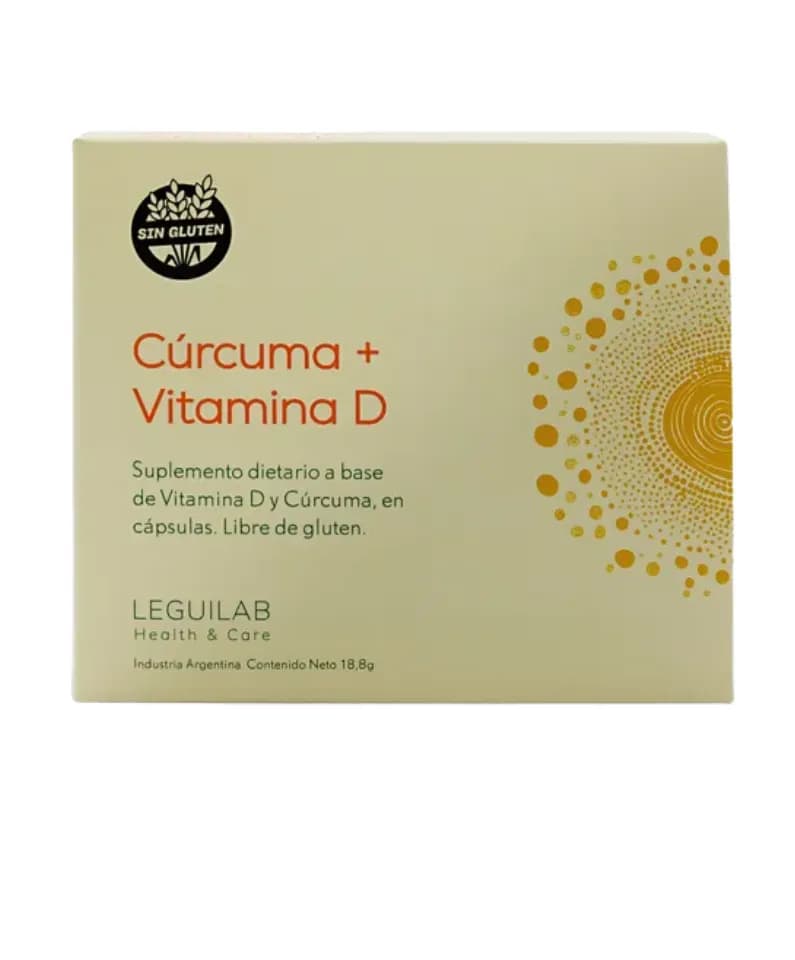 Curcuma + vitamina d3 Leguilab