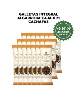 Galletas integral algarroba cach