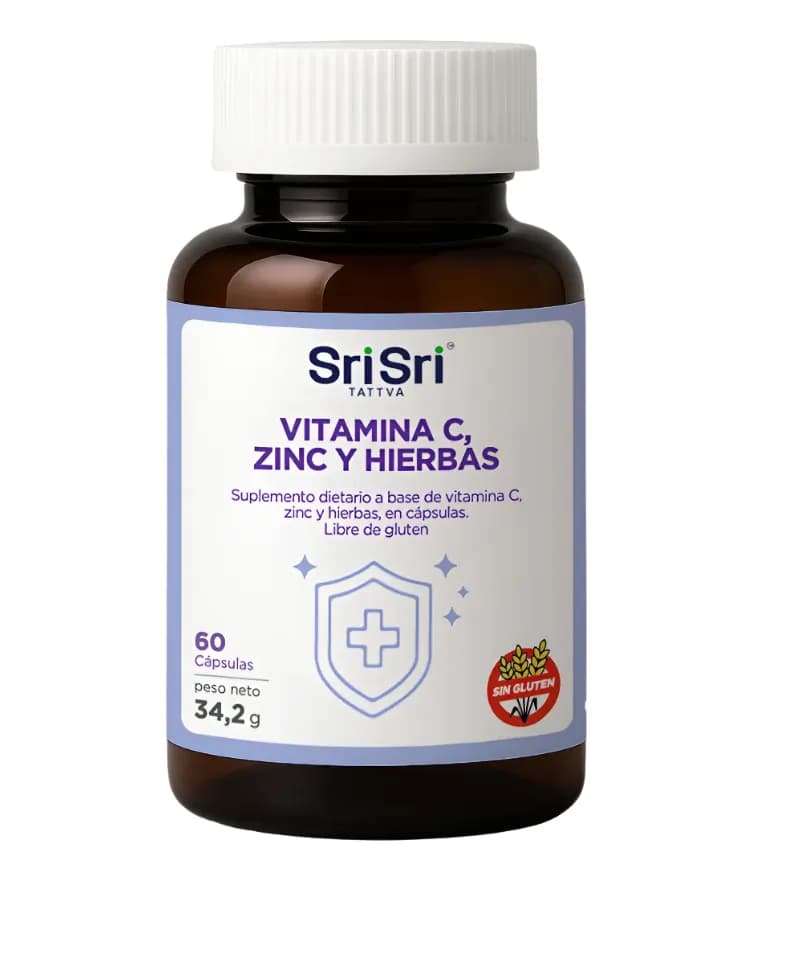 Vitamina c zinc y hierbas sri