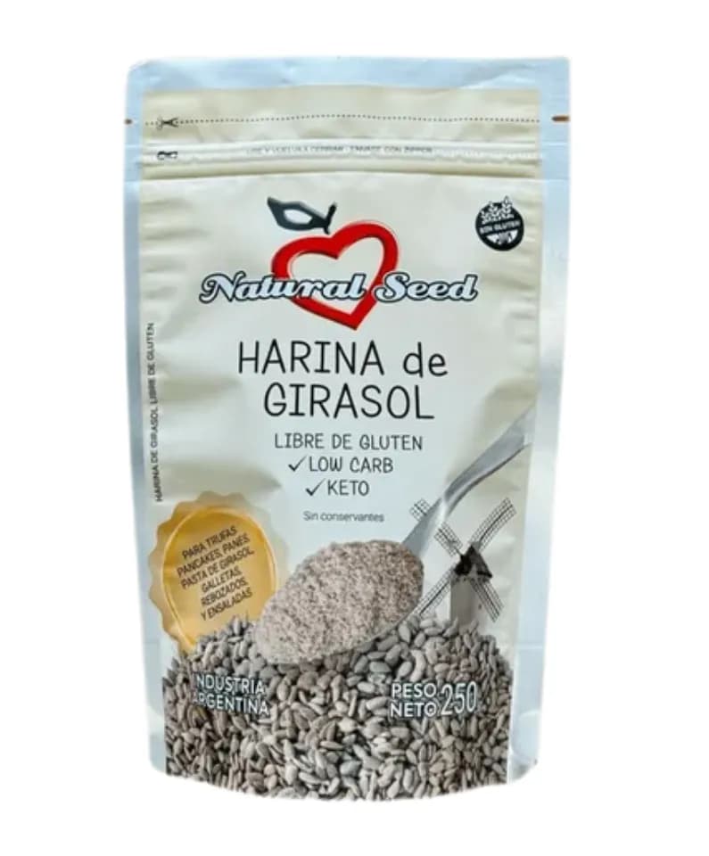 Harina de girasol sin tacc