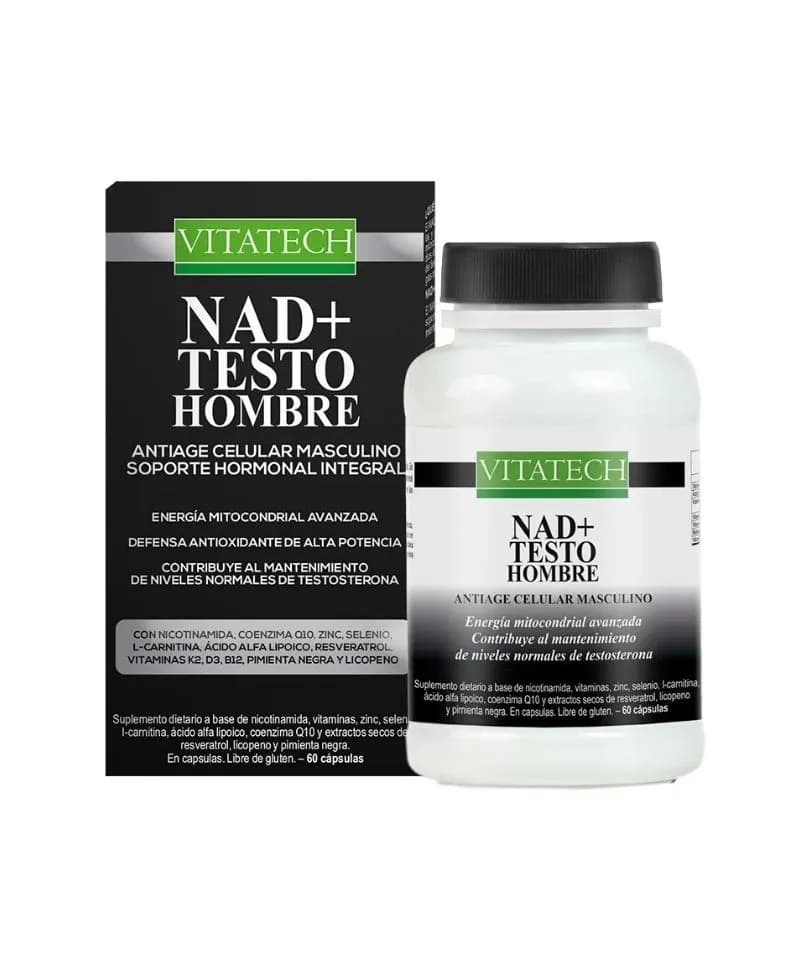Nad + testo hombre cápsulas Vitatech
