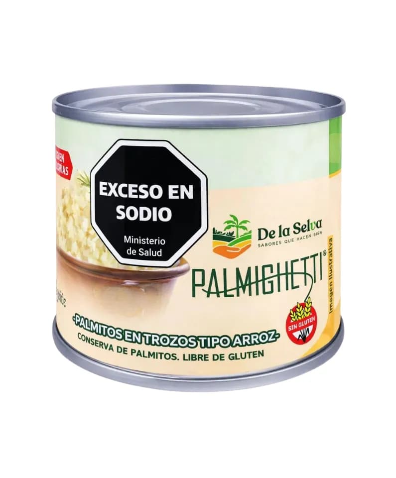 Palmitos trozos tipo arroz Palmighe