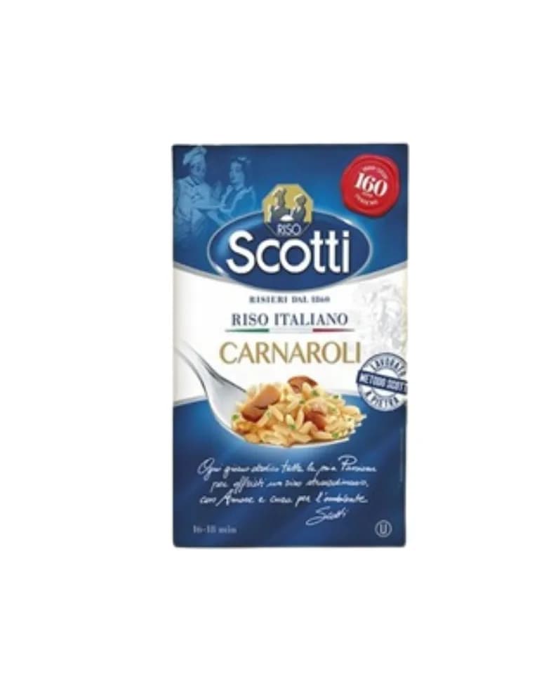 Arroz carnaroli de italia scotti de origen
