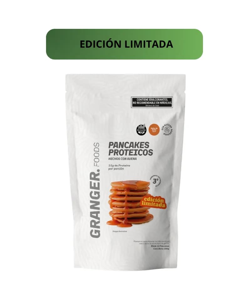 Pancakes proteicos dulce de leche Granger