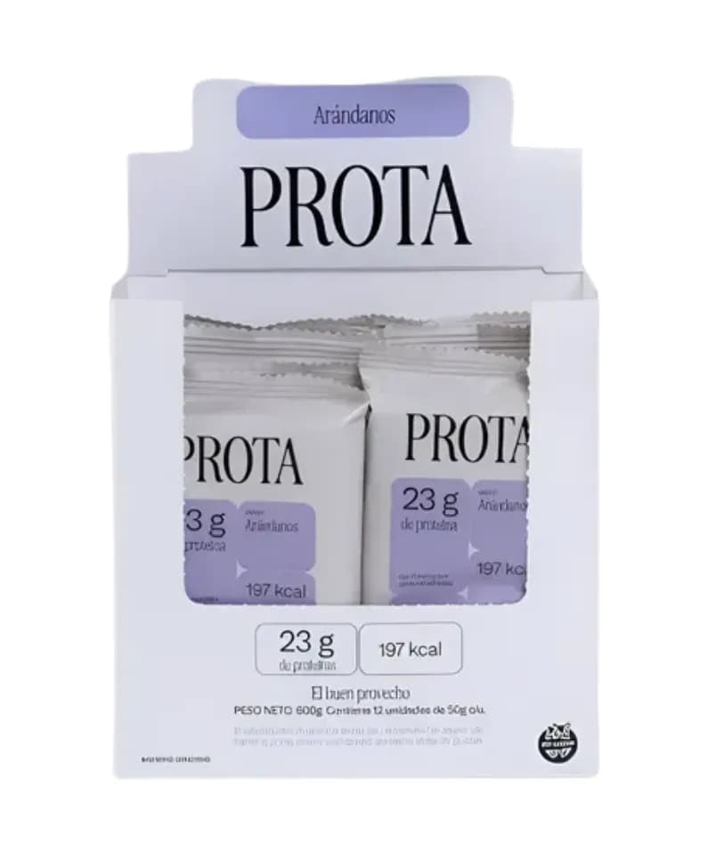 Barra Prota de proteina sabor arandanos
