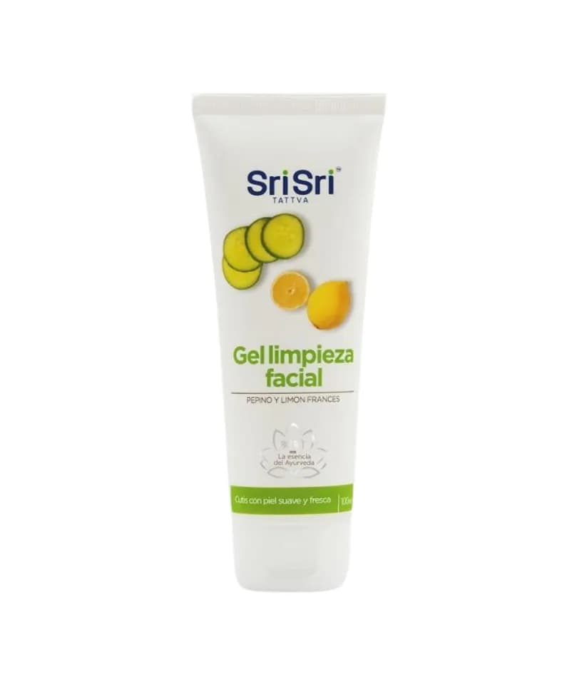 Gel limpieza facial pepino y limon x100m
