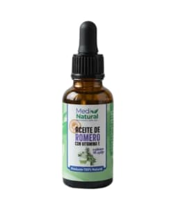 Aceite de romero con vitamina e