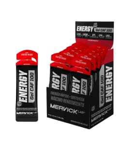 Energy gel caf 100 frutos rojos Mervick Lab